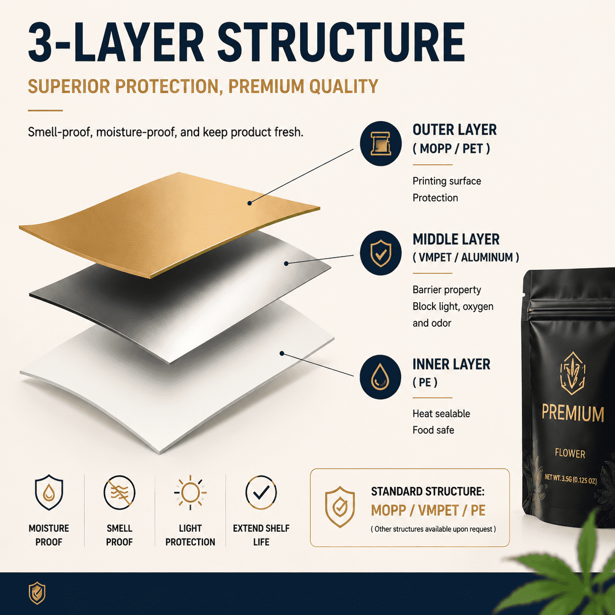 mylar bag material